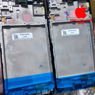 màn hình samsung a15 zin khung hãng