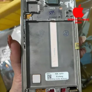 MÀN HÌNH SAMSUNG A53 AMOLED KHUNG TRẮNG ZIN