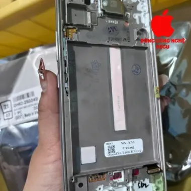 MÀN HÌNH SAMSUNG A53 AMOLED KHUNG TRẮNG ZIN