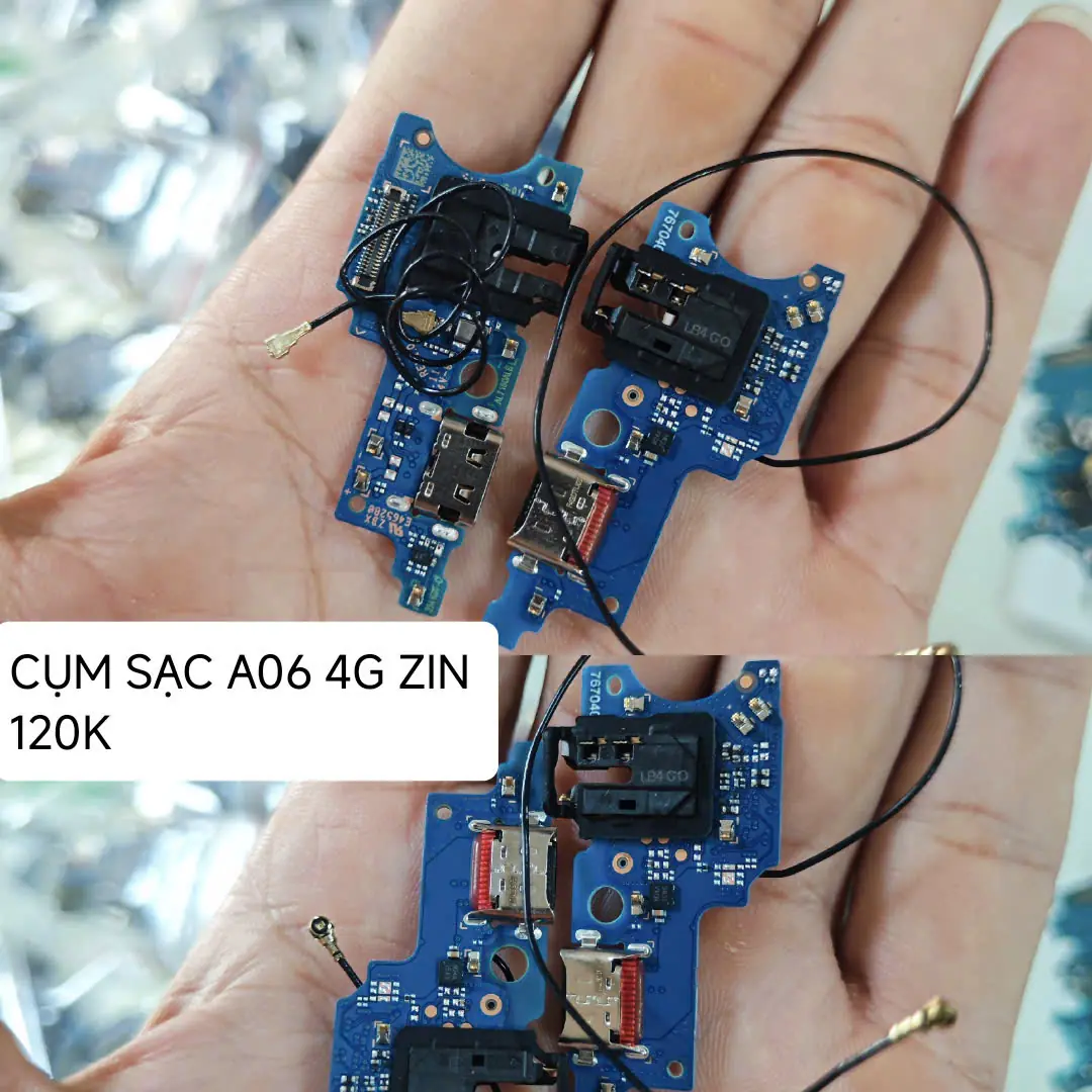 Cụm sạc samsung a06 4g zin 