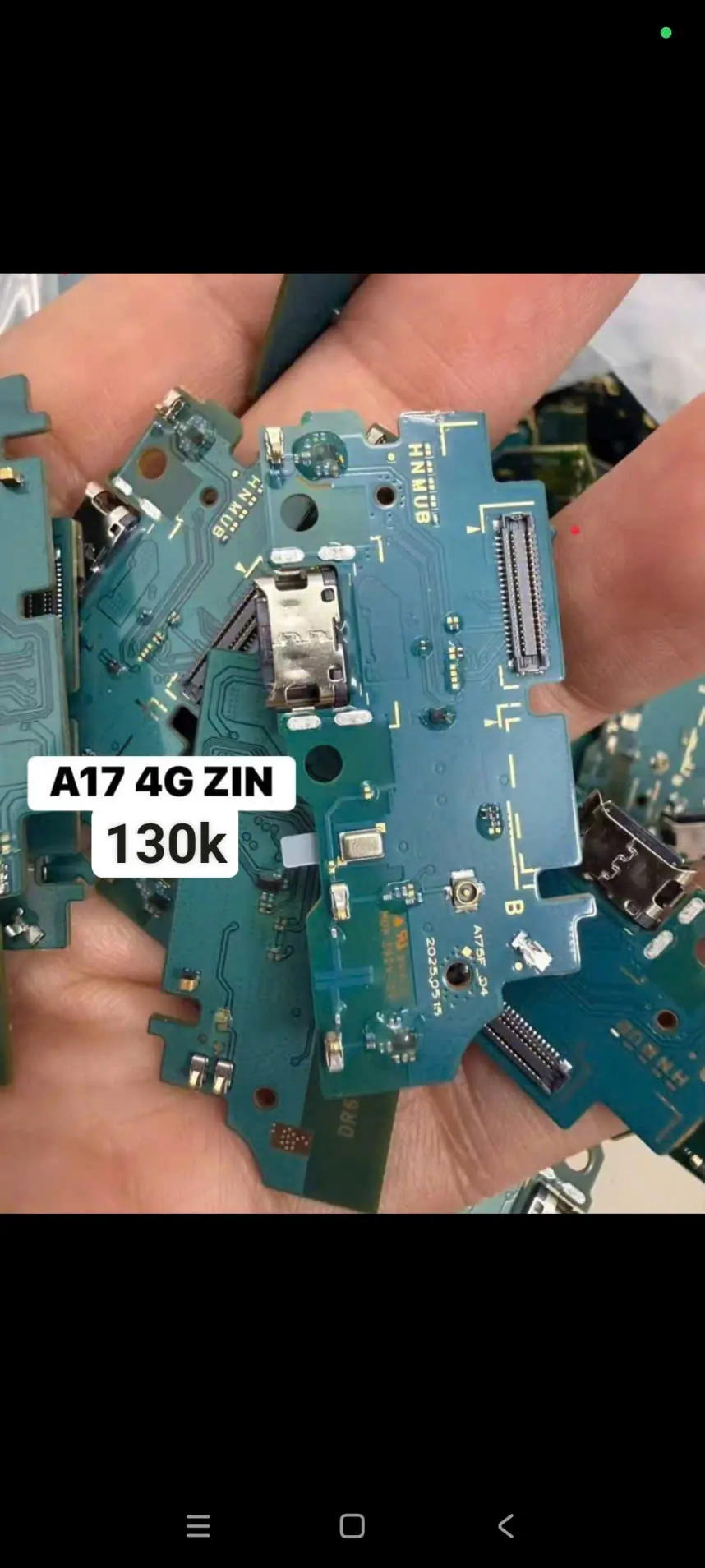 Cụm sạc samsung a17 4g zin 