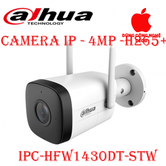 CAMERA THÂN IP DAHUA 4MP - HFW1430DT-STW