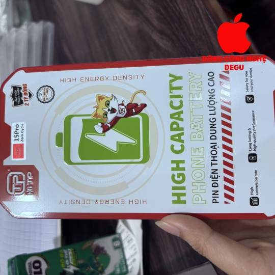PIN TP IPHONE 15 PRO DUNG LƯỢNG CAO 