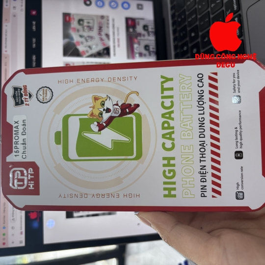PIN TP IPHONE 15 PROMAX CHUẨN ĐOÁN DUNG LƯỢNG CAO
