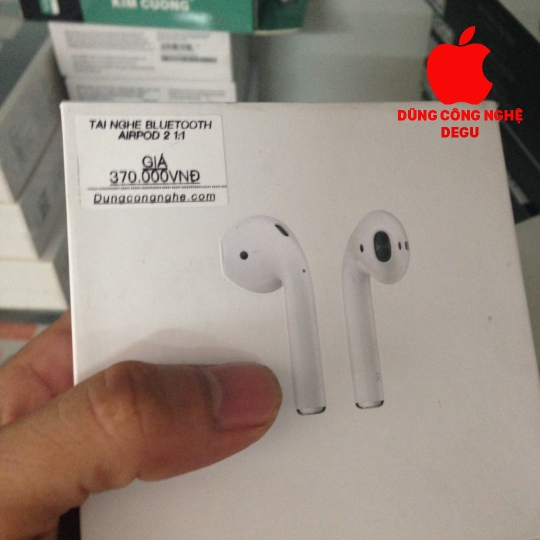 tai nghe bluetooth  airpod 2 giả zin 1/1