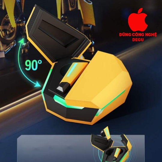 Tai nghe GS6 - True Wireless Bluetooth v5.2 - Dạng Earbud đeo thoải mái
