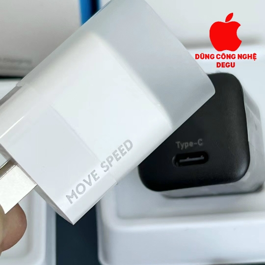 Củ Sạc Nhanh MoveSpeed 20W PD mini(chính hãng)
