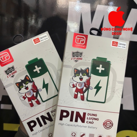 PIN IPHONE 12 PROMAX DUNG LƯỢNG CAO 