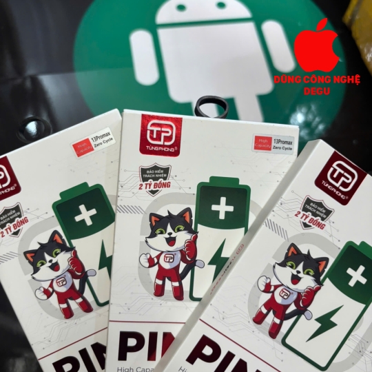 PIN IPHONE 13 PROMAX DUNG LƯỢNG CAO