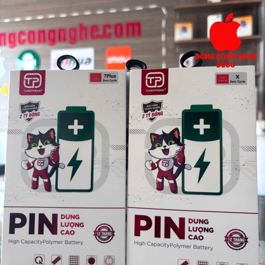 PIN IPHONE X DUNG LƯỢNG CAO