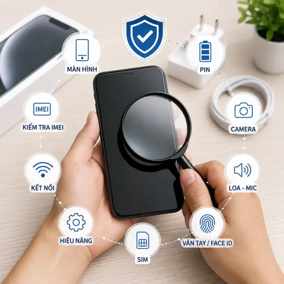 Cách kiểm tra điện thoại trước khi quyết định mua