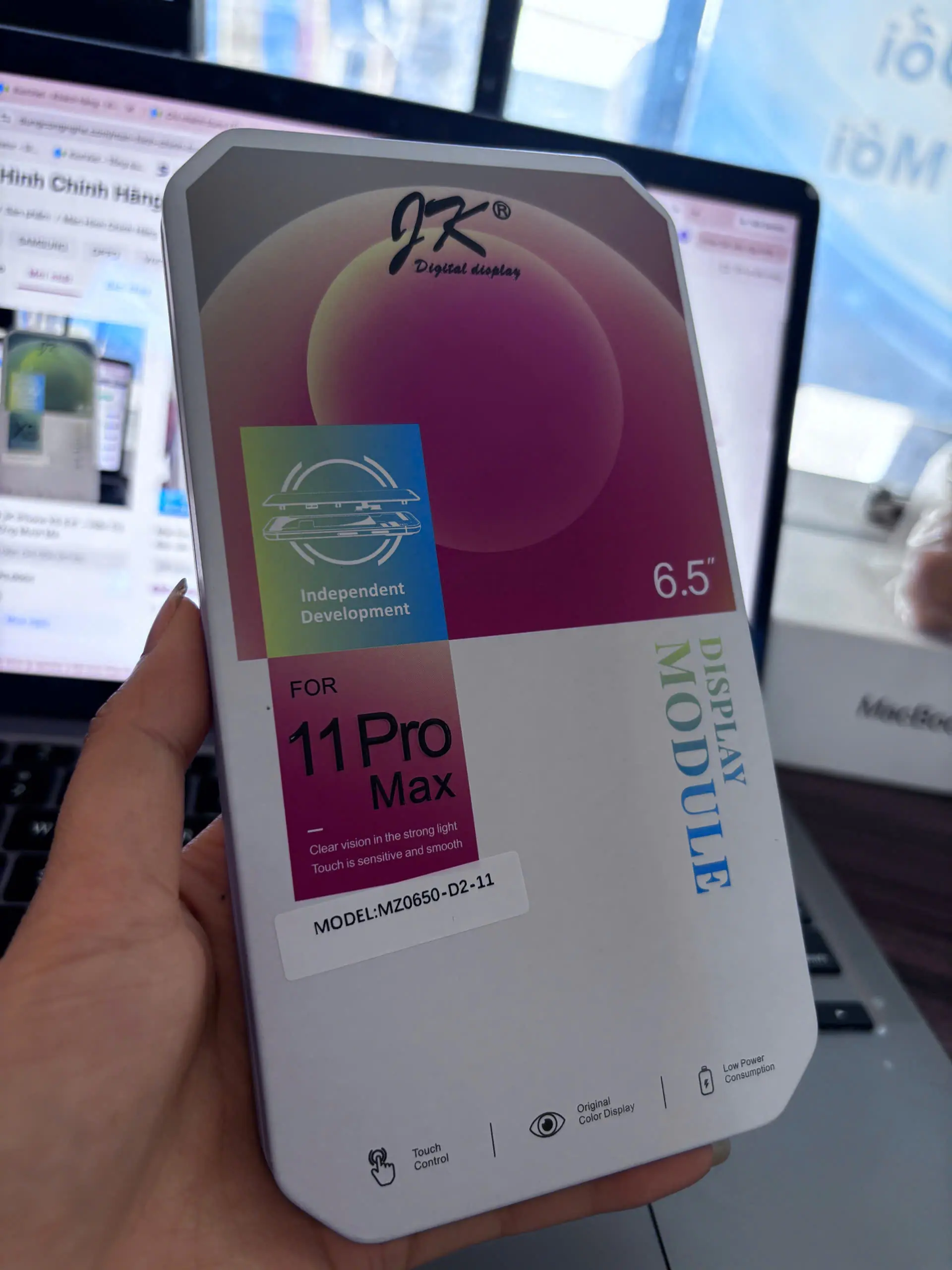 Màn Hình LCD JK iPhone 11 Pro Max – Hiển Thị Sắc Nét, Cảm Ứng Mượt, Giá Thành Tối Ưu