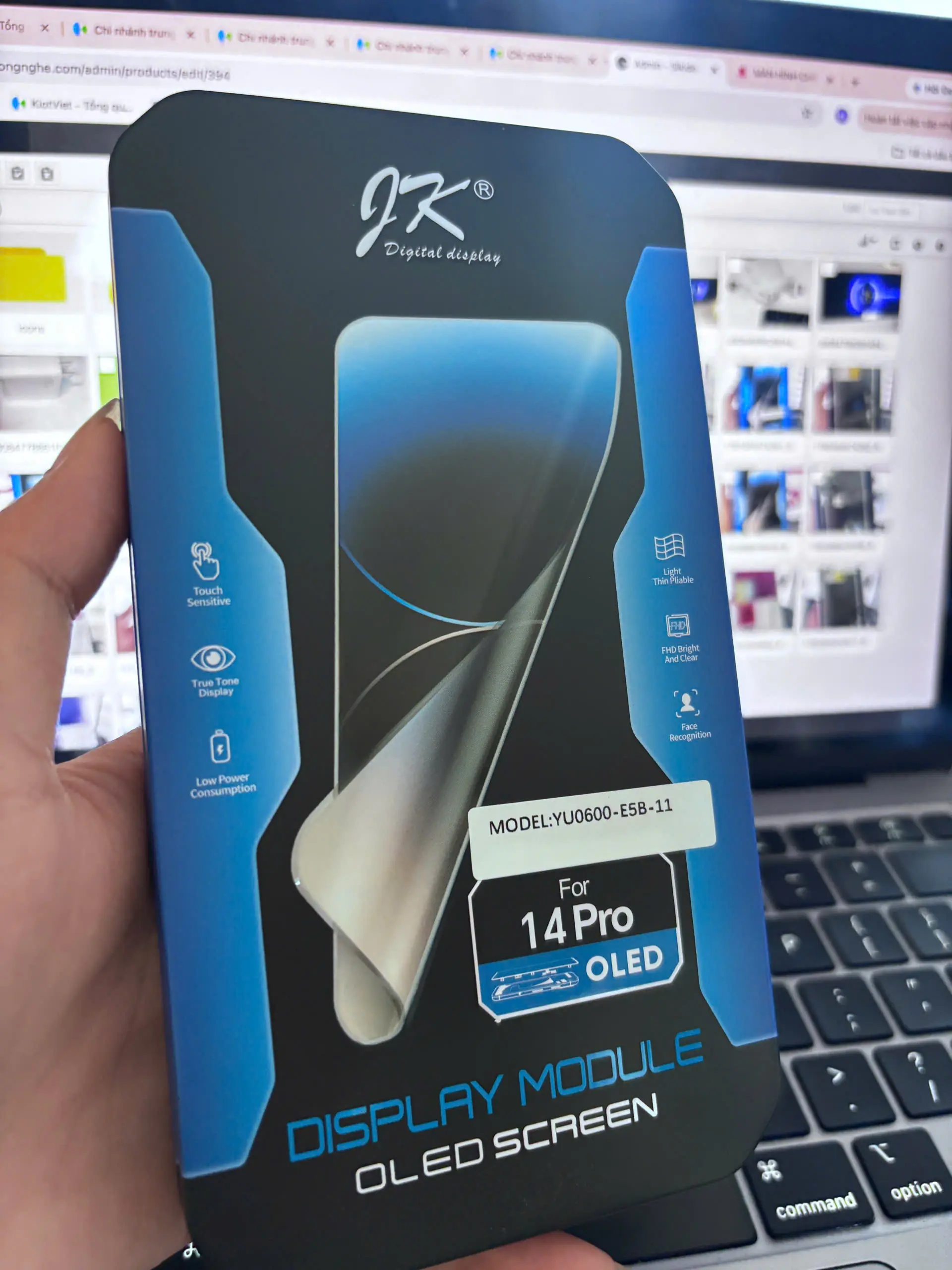 Màn Hình iPhone 14 Pro OLED JK – Hiển Thị Sắc Nét, Cảm Ứng Mượt Mà